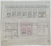 Technical Drawing: City National Bank, Colorado, Texas: Elevation Renderings