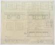 Technical Drawing: Paxton Building, Abilene, Texas: Elevation Drawings