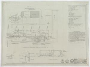 Primary view of object titled 'Premium Finance Company Office, Midland, Texas: Plumbing & Air Conditioning Floor Plan - Building 'A''.