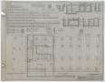 Technical Drawing: Bank And Office Building, Brownwood, Texas: Basement & Footing Plan