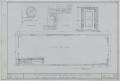Technical Drawing: Robert Mancill Building, Cisco, Texas: First Floor Plan