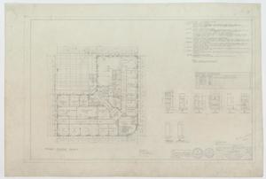 Primary view of object titled 'Chapple Office Additions, Midland, Texas: Third Floor Plan'.