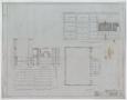 Technical Drawing: Stamford High School Addition, Stamford, Texas: Floor Plan & Elevatio…
