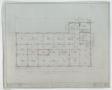 Technical Drawing: Prairie Oil and Gas Company Office Building, Eastland, Texas: First F…
