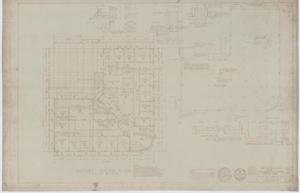 Primary view of object titled 'Rhodes & Chapple Office Building, Midland, Texas: Second Floor Plan'.
