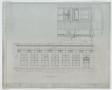 Technical Drawing: Prairie Oil and Gas Company Office Building, Eastland, Texas: Front E…
