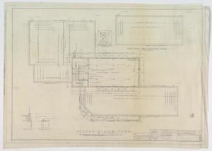Primary view of object titled 'Midwest Electric Cooperative Office, Roby, Texas: Second Floor Plan'.
