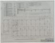 Technical Drawing: Bank And Office Building, Brownwood, Texas: Main Roof Framing Plan