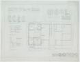 Technical Drawing: Wingren and Frazier Office Building, Abilene, Texas: First Floor Plan