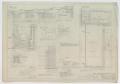 Technical Drawing: Skelly Oil Company Office, Midland, Texas: Plot & Roof Plan