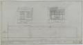 Technical Drawing: Garage Building, Abilene, Texas: Rear, Front, & West Elevation