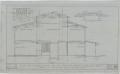 Technical Drawing: Warehouse, Abilene, Texas: Section A-A Elevation