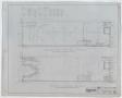 Technical Drawing: Store And Office Building, Brechenridge, Texas: Floor Plans