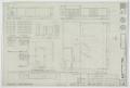 Technical Drawing: Manly Pontiac Office Building, Abilene, Texas: Floor Plan & Elevations