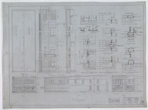 Primary view of object titled 'Store Building, Abilene, Texas: Elevation of Walls'.