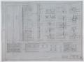 Technical Drawing: Store Building, Abilene, Texas: Elevation of Walls