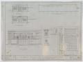 Technical Drawing: Garage Building, Abilene, Texas: Building Elevations