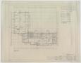 Technical Drawing: Headquarters Building, Merkel, Texas: Floor Plan