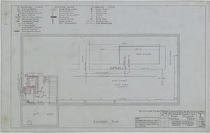 Primary view of object titled 'Haskell National Bank, Haskell, Texas: Basement Plan'.