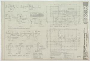 Primary view of object titled 'Administration Building, Abilene, Texas: Foundation Plan & Framing Details'.