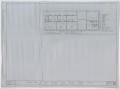 Technical Drawing: First National Bank, Munday, Texas: Revised Second Floor Plan