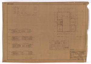 Primary view of object titled 'Abilene Air Force Base: Floor Plan, Elevations, & Schedules'.