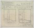Technical Drawing: Funeral Home, Merrel, Texas: First & Second Floor Plans
