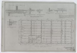 Primary view of object titled 'Thomas Office Building, Midland, Texas: Second Floor Framing Plan'.