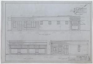 Primary view of object titled 'Store Building, Anson, Texas: Elevation Renderings'.