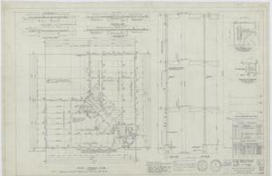 Primary view of object titled 'Permian Building Addition, Midland, Texas: Roof Framing Plan'.