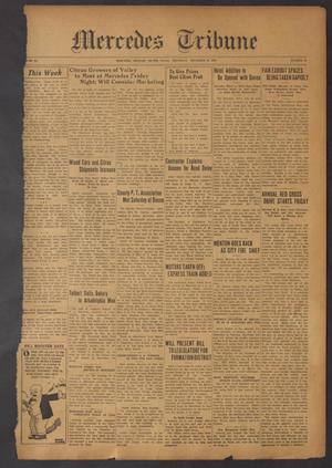Primary view of Mercedes Tribune (Mercedes, Tex.), Vol. 11, No. 42, Ed. 1 Thursday, November 27, 1924