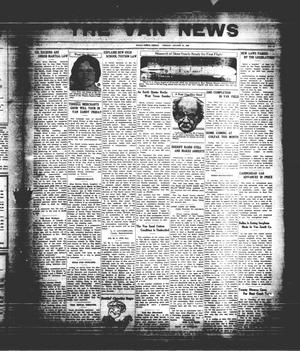 The Van News (Wills Point, Tex.), Vol. 3, No. [35], Ed. 1 Friday, August 21, 1931