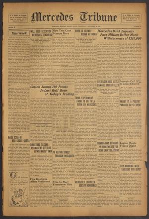 Primary view of Mercedes Tribune (Mercedes, Tex.), Vol. 10, No. 32, Ed. 1 Wednesday, September 19, 1923