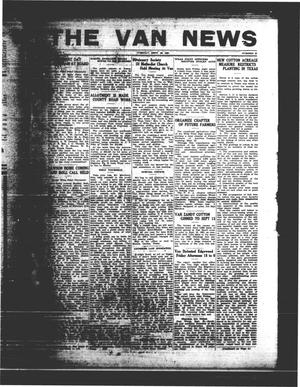Primary view of object titled 'The Van News (Wills Point, Tex.), Vol. 3, No. 40, Ed. 1 Tuesday, September 29, 1931'.