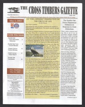 The Cross Timbers Gazette (Flower Mound, Tex.), Vol. 29, No. 4, Ed. 1, April 2003
