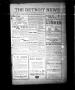 Primary view of The Detroit News (Detroit, Tex.), Vol. 1, No. 45, Ed. 1 Thursday, February 7, 1929