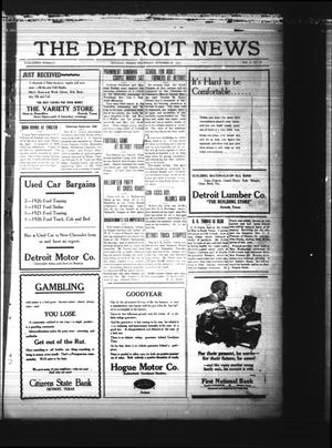 Primary view of object titled 'The Detroit News (Detroit, Tex.), Vol. 1, No. 30, Ed. 1 Thursday, October 25, 1928'.