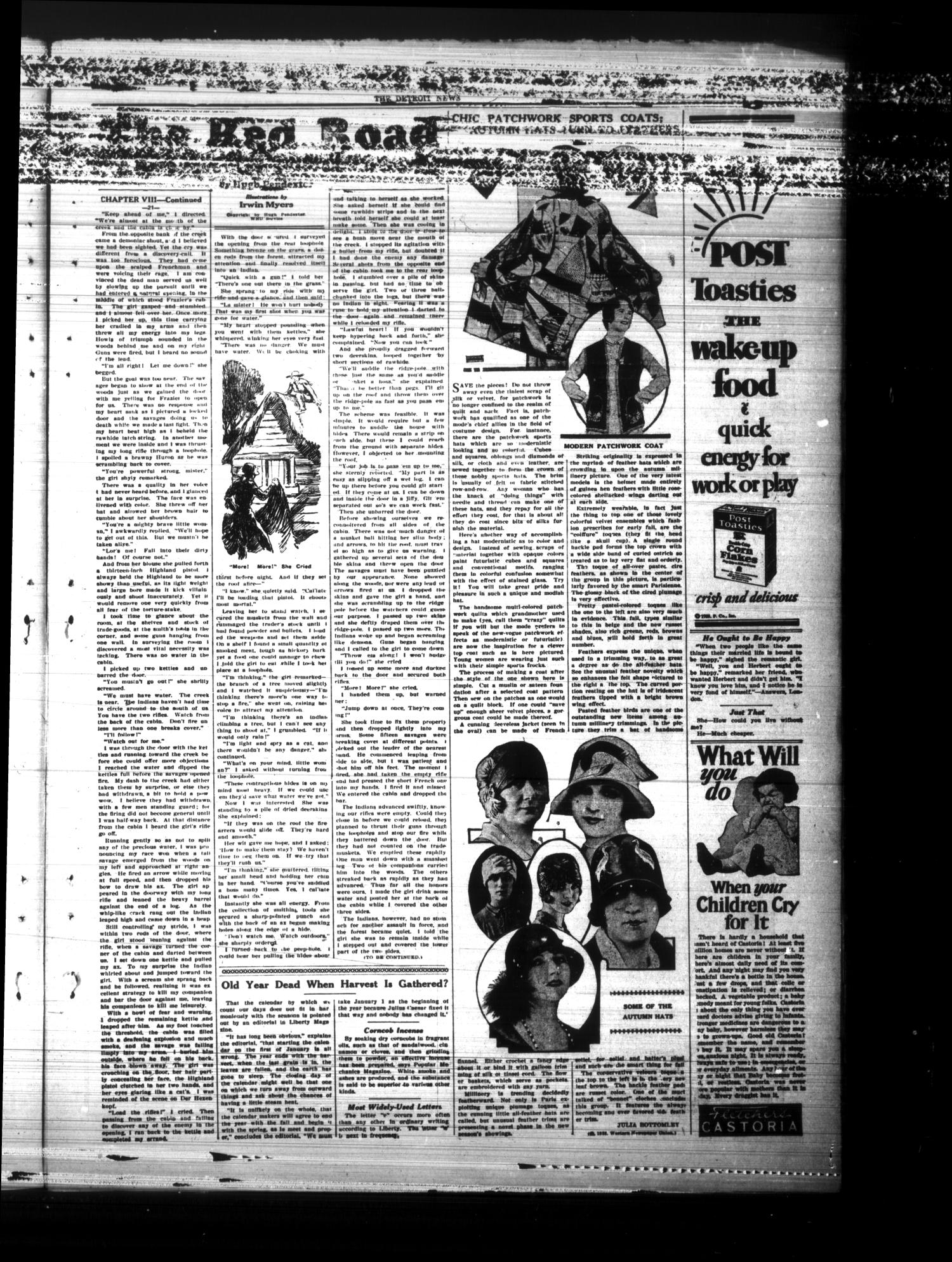 The Detroit News (Detroit, Tex.), Vol. 1, No. 21, Ed. 1 Thursday, August 23, 1928
                                                
                                                    [Sequence #]: 3 of 8
                                                