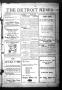 Thumbnail image of item number 1 in: 'The Detroit News (Detroit, Tex.), Vol. 1, No. 39, Ed. 1 Thursday, December 27, 1928'.