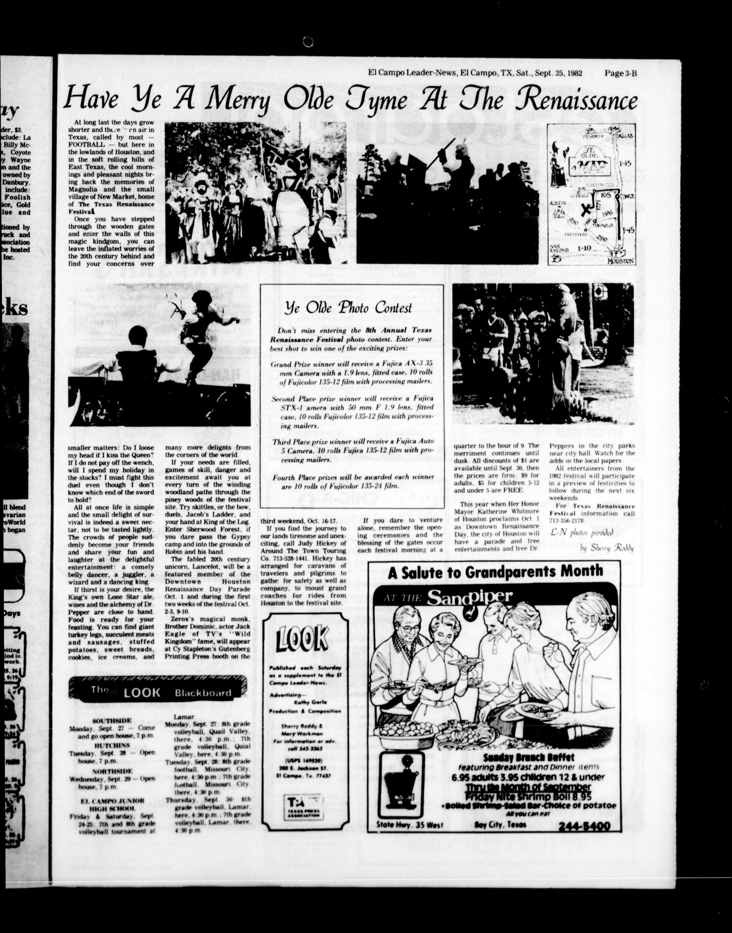 El Campo Leader-News (El Campo, Tex.), Vol. 98, No. 53, Ed. 1 Saturday, September 25, 1982
                                                
                                                    [Sequence #]: 15 of 28
                                                