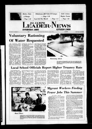 Primary view of object titled 'El Campo Leader-News (El Campo, Tex.), Vol. 98, No. 34, Ed. 1 Wednesday, July 21, 1982'.