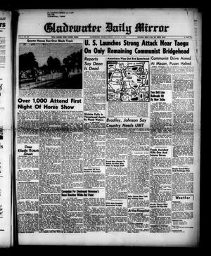 Primary view of object titled 'Gladewater Daily Mirror (Gladewater, Tex.), Vol. 2, No. 133, Ed. 1 Tuesday, August 22, 1950'.