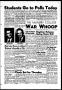 Newspaper: The McMurry College War Whoop (Abilene, Tex.), Vol. 27, No. 26, Ed. 1…