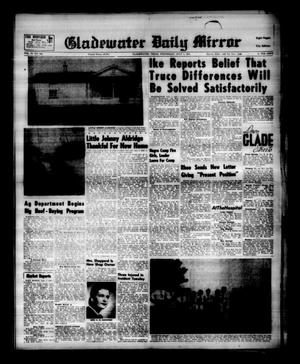 Primary view of object titled 'Gladewater Daily Mirror (Gladewater, Tex.), Vol. 4, No. 294, Ed. 1 Wednesday, July 1, 1953'.