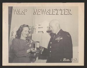 Primary view of object titled 'WASP Newsletter, Volume 4, Number 1, January 1947'.