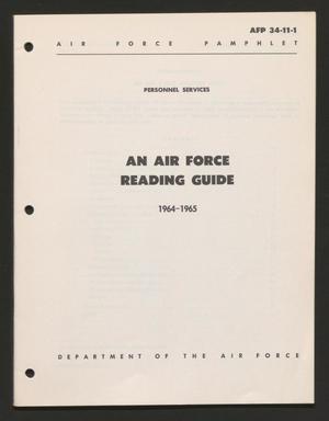 Primary view of object titled 'An Air Force Reading Guide'.