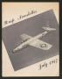 Thumbnail image of item number 1 in: 'WASP Newsletter, Volume 4, Number 3, July 1947'.