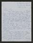 Letter: [Letter from Rigdon Edwards to Dorothy McCracken, November 9, 1986]