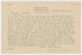 Letter: [Letter from J. H Beall to Sam Myres, March 24, 1911]