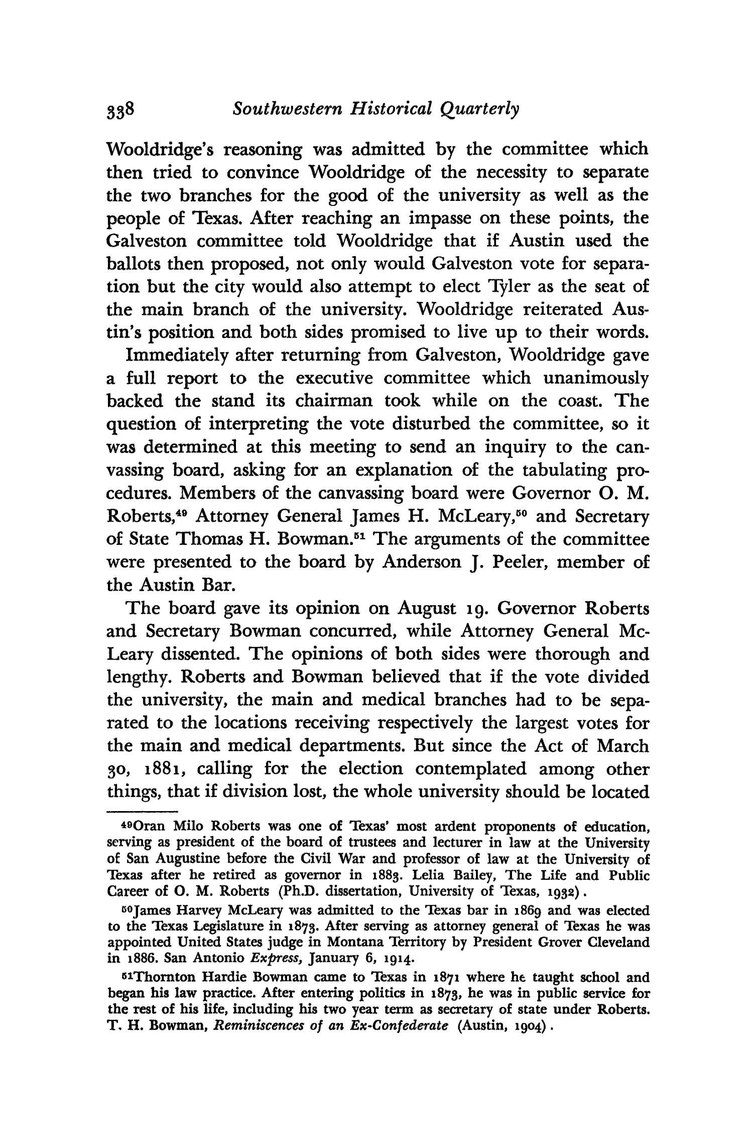 The Southwestern Historical Quarterly, Volume 67, July 1963 - April, 1964
                                                
                                                    338
                                                